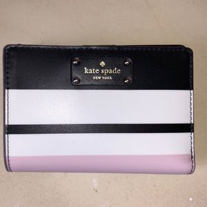 Kate spade striped wallet